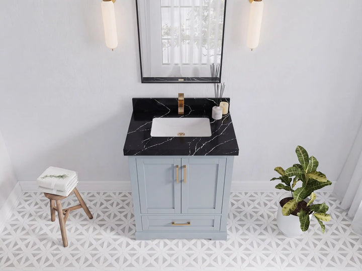 Boston 30 in. W x 22 in. D Single Sink Bathroom Vanity - photo 11