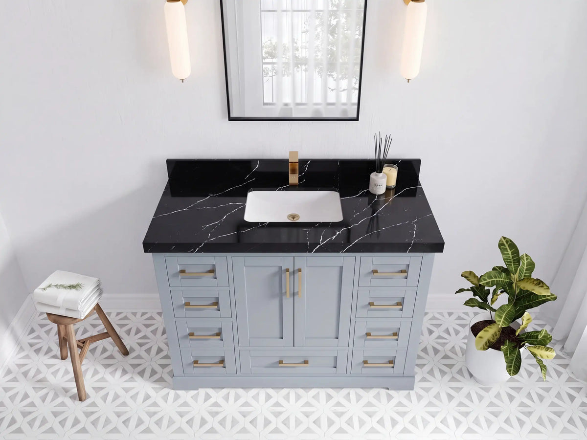 Boston 48 in. W x 22 in. D Single Sink Bathroom Vanity