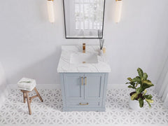 Boston 30 in. W x 22 in. D Single Sink Bathroom Vanity - photo 12