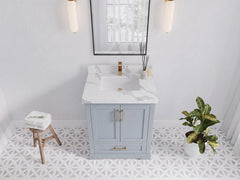 Boston 30 in. W x 22 in. D Single Sink Bathroom Vanity - photo 13