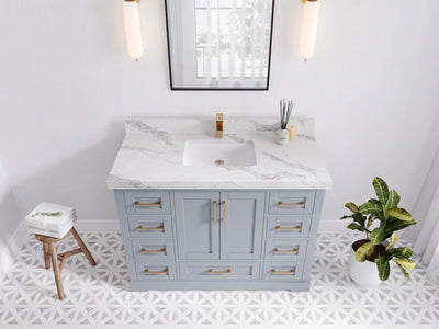 Boston 48 in. W x 22 in. D Single Sink Bathroom Vanity