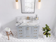 Boston 42 in. W x 22 in. D Single Sink Bathroom Vanity - photo 13