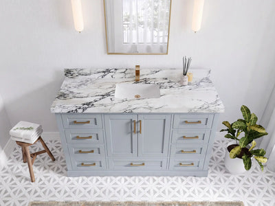 Boston 60 in. W x 22 in. D Single Sink Bathroom Vanity