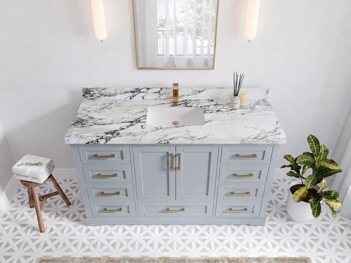 Boston 60 in. W x 22 in. D Single Sink Bathroom Vanity - photo 15