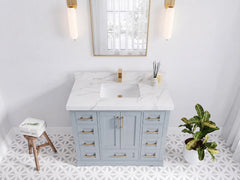 Boston 42 in. W x 22 in. D Single Sink Bathroom Vanity - photo 14