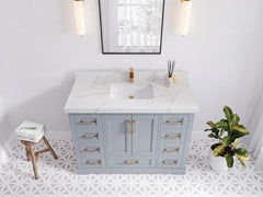Boston 48 in. W x 22 in. D Single Sink Bathroom Vanity - photo 13