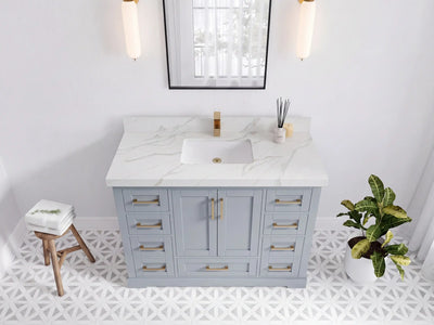 Boston 48 in. W x 22 in. D Single Sink Bathroom Vanity
