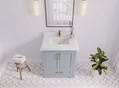 Boston 30 in. W x 22 in. D Single Sink Bathroom Vanity - photo 29