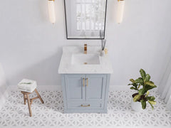Boston 30 in. W x 22 in. D Single Sink Bathroom Vanity - photo 16