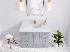 Boston 42 in. W x 22 in. D Single Sink Bathroom Vanity - photo 15