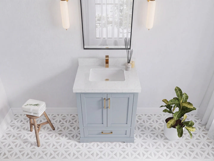 Boston 30 in. W x 22 in. D Single Sink Bathroom Vanity - photo 17