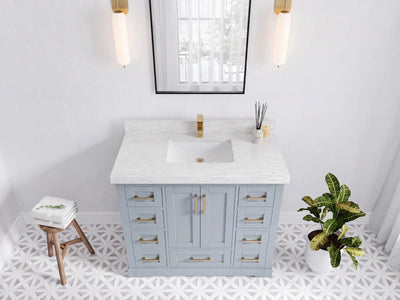 Boston 42 in. W x 22 in. D Single Sink Bathroom Vanity