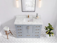 Boston 48 in. W x 22 in. D Single Sink Bathroom Vanity - photo 17