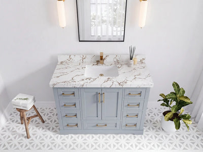 Boston 48 in. W x 22 in. D Single Sink Bathroom Vanity