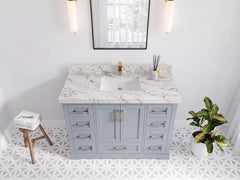 Boston 48 in. W x 22 in. D Single Sink Bathroom Vanity - photo 21
