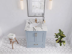 Boston 30 in. W x 22 in. D Single Sink Bathroom Vanity - photo 24