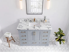 Boston 48 in. W x 22 in. D Single Sink Bathroom Vanity - photo 22
