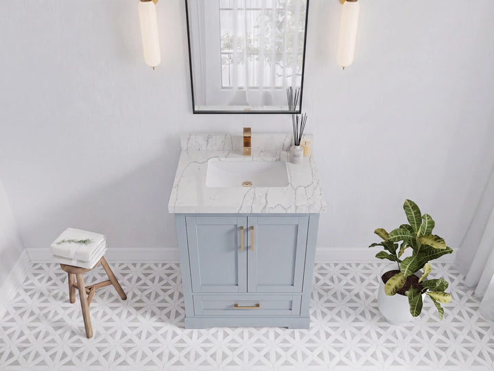 Boston 30 in. W x 22 in. D Single Sink Bathroom Vanity - photo 25