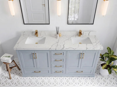 Boston 72 in. W x 22 in. D Double Sink Bathroom Vanity