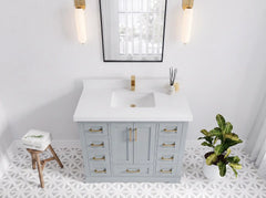 Boston 42 in. W x 22 in. D Single Sink Bathroom Vanity - photo 5