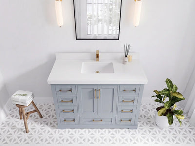 Boston 48 in. W x 22 in. D Single Sink Bathroom Vanity