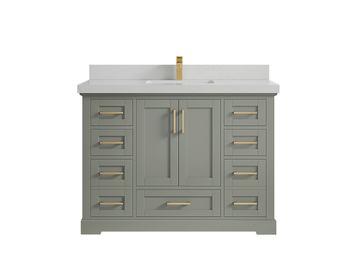 Boston 48 in. W x 22 in. D Single Sink Bathroom Vanity - photo 16