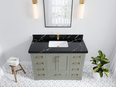 Boston 48 in. W x 22 in. D Single Sink Bathroom Vanity - photo 17