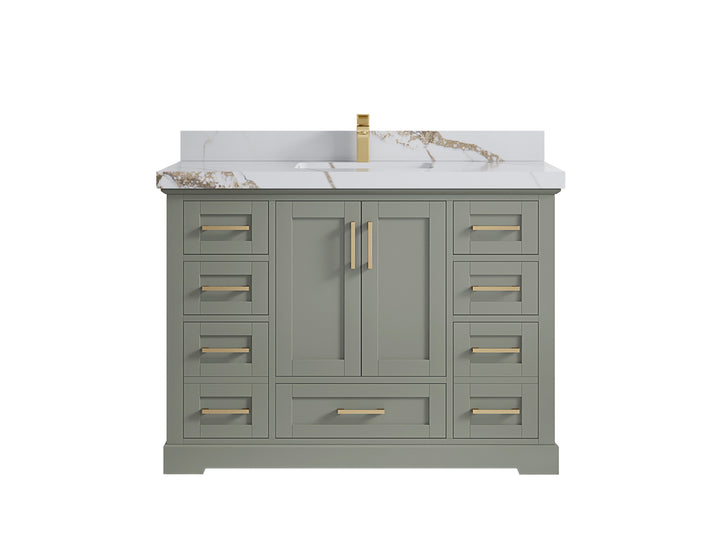 Boston 48 in. W x 22 in. D Single Sink Bathroom Vanity - photo 20