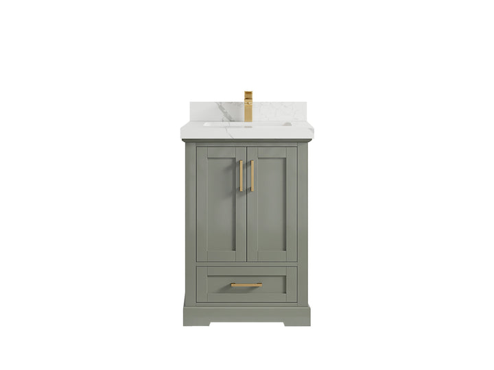 Boston 24 in. W x 22 in. D Single Sink Bathroom Vanity - photo 22