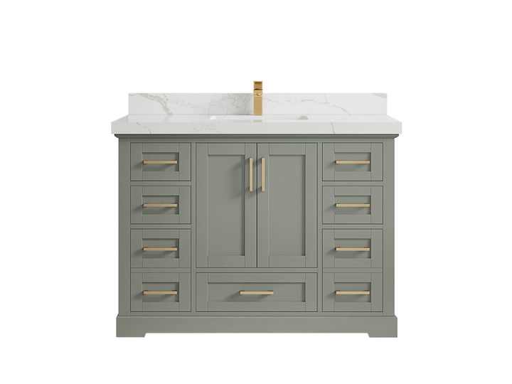 Boston 48 in. W x 22 in. D Single Sink Bathroom Vanity - photo 22