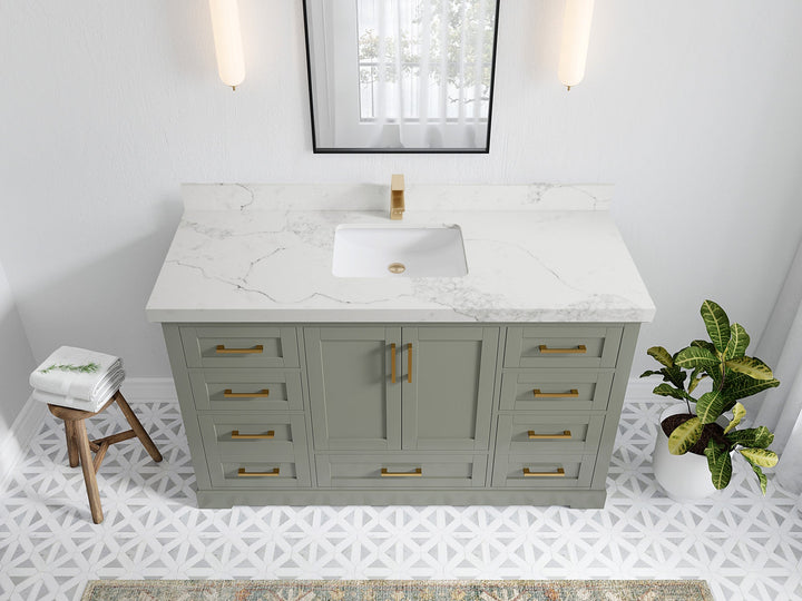 Boston 60 in. W x 22 in. D Single Sink Bathroom Vanity - photo 23