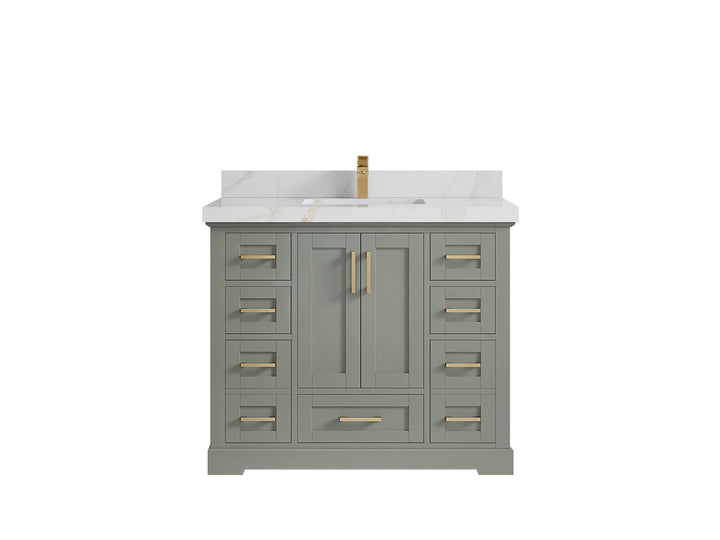 Boston 42 in. W x 22 in. D Single Sink Bathroom Vanity - photo 26