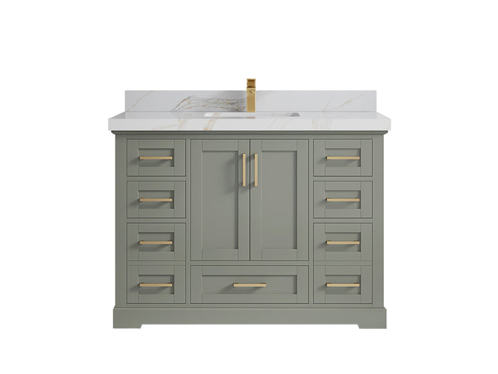 Boston 48 in. W x 22 in. D Single Sink Bathroom Vanity - photo 26