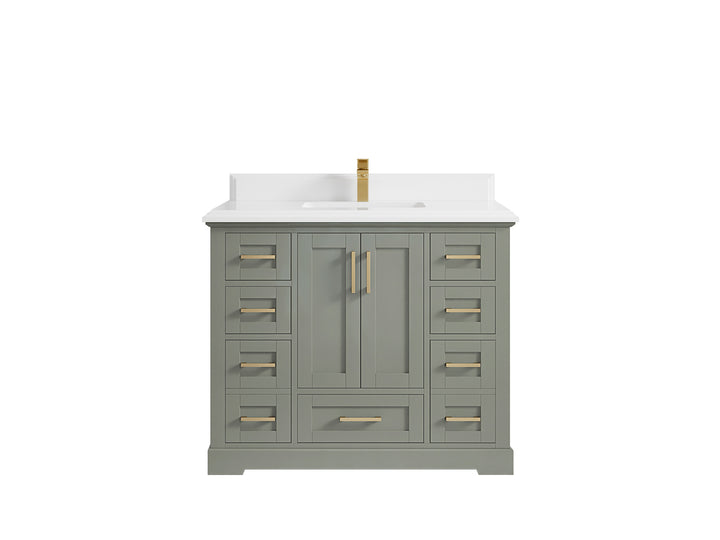 Boston 42 in. W x 22 in. D Single Sink Bathroom Vanity - photo 44
