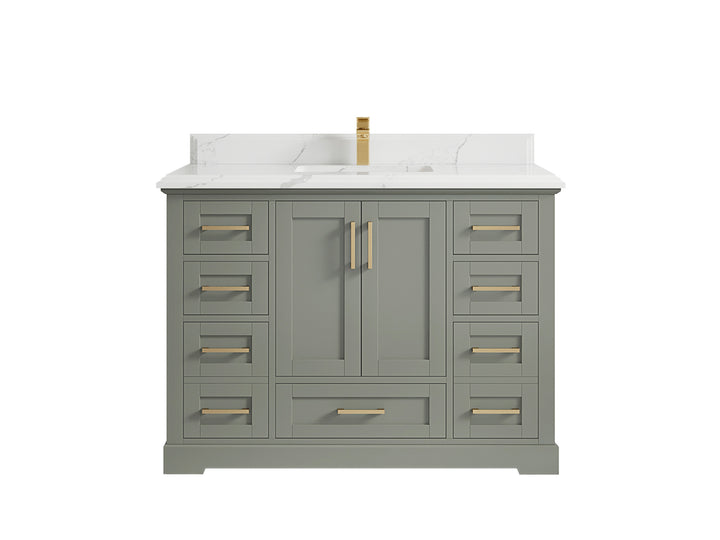 Boston 48 in. W x 22 in. D Single Sink Bathroom Vanity - photo 44
