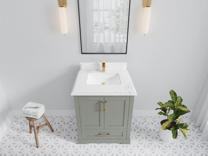 Boston 30 in. W x 22 in. D Single Sink Bathroom Vanity - photo 45