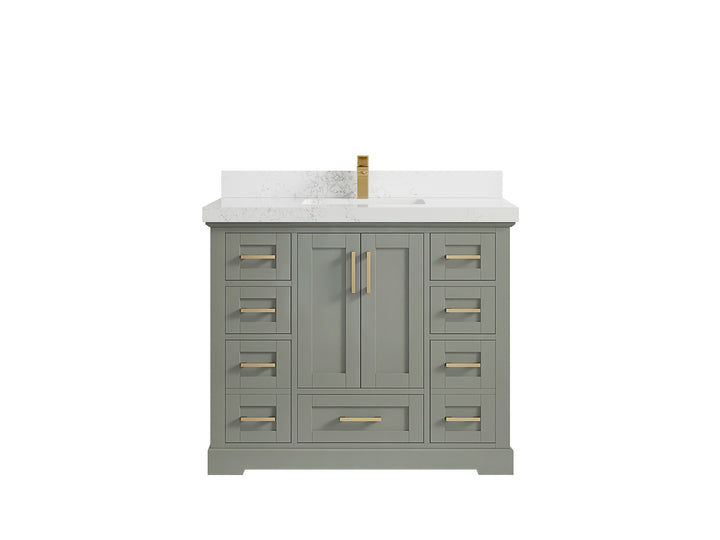 Boston 42 in. W x 22 in. D Single Sink Bathroom Vanity - photo 28