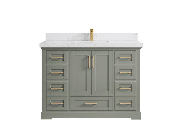 Boston 48 in. W x 22 in. D Single Sink Bathroom Vanity - photo 28