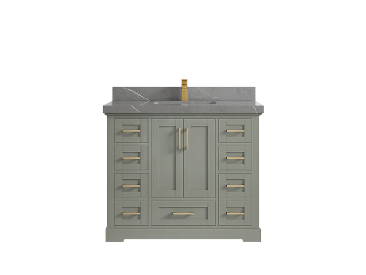 Boston 42 in. W x 22 in. D Single Sink Bathroom Vanity - photo 32