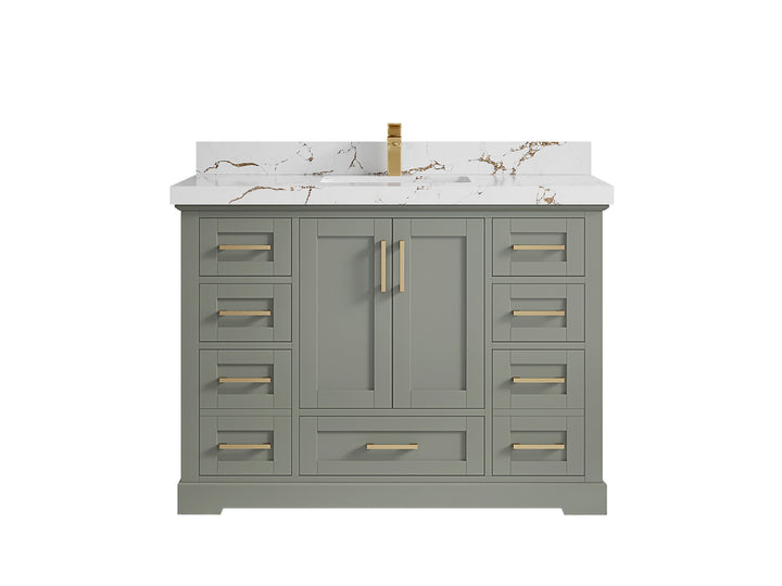 Boston 48 in. W x 22 in. D Single Sink Bathroom Vanity - photo 34