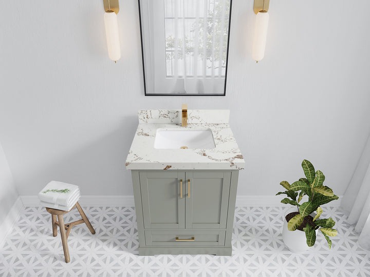 Boston 30 in. W x 22 in. D Single Sink Bathroom Vanity - photo 35