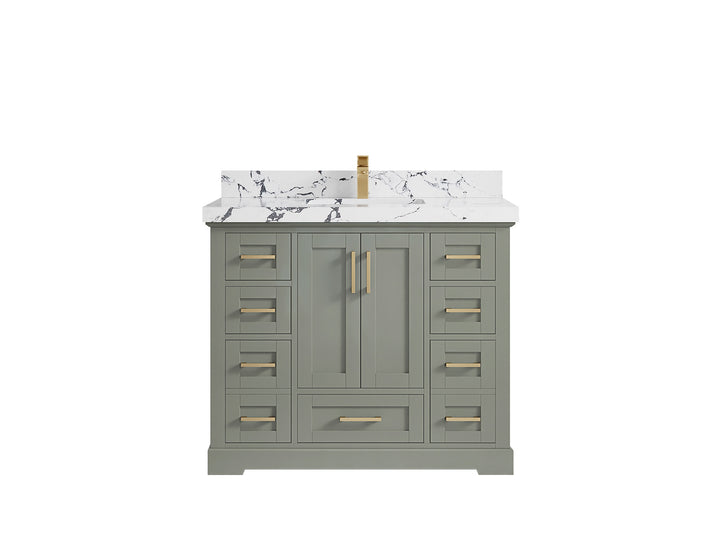 Boston 42 in. W x 22 in. D Single Sink Bathroom Vanity - photo 38