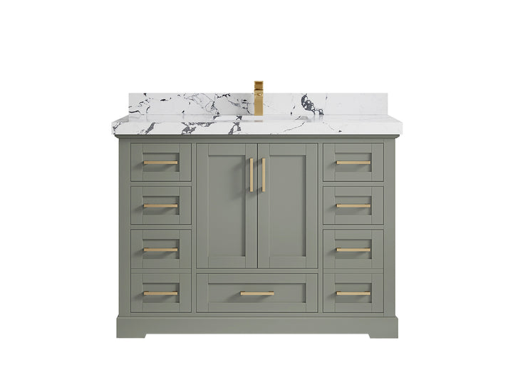 Boston 48 in. W x 22 in. D Single Sink Bathroom Vanity - photo 36