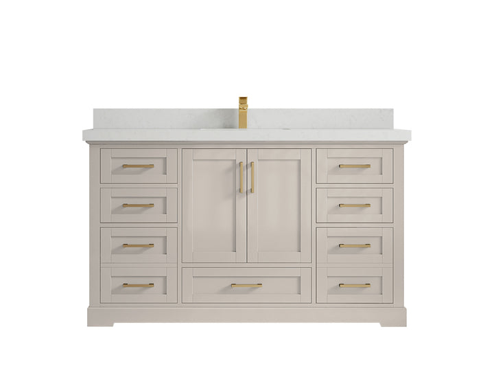 Boston 60 in. W x 22 in. D Single Sink Bathroom Vanity - photo 15