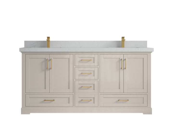 Boston 72 in. W x 22 in. D Double Sink Bathroom Vanity - photo 15