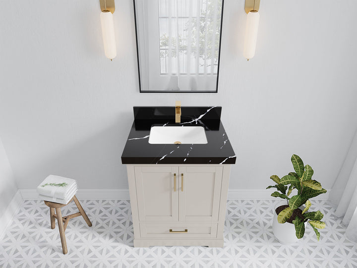 Boston 30 in. W x 22 in. D Single Sink Bathroom Vanity - photo 16