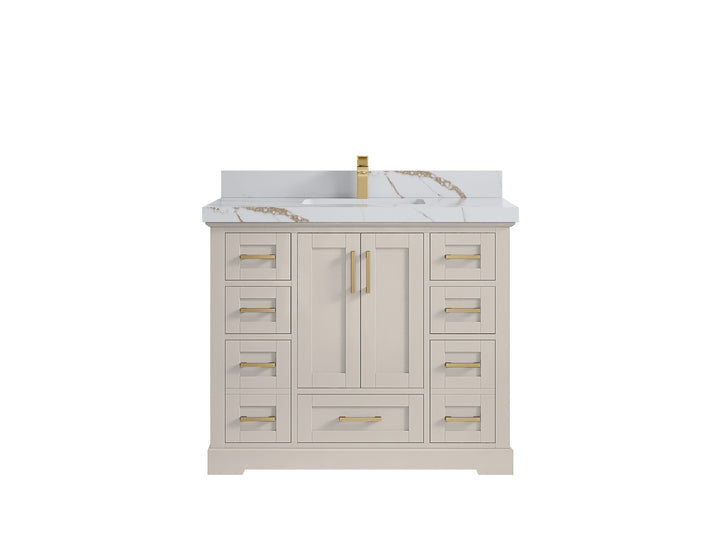 Boston 42 in. W x 22 in. D Single Sink Bathroom Vanity - photo 19