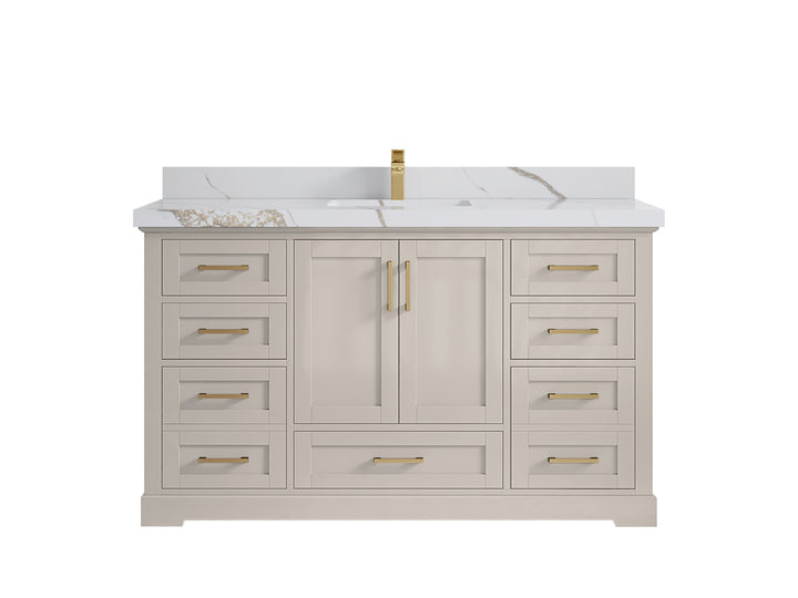 Boston 60 in. W x 22 in. D Single Sink Bathroom Vanity - photo 19