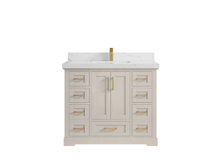 Boston 42 in. W x 22 in. D Single Sink Bathroom Vanity - photo 21