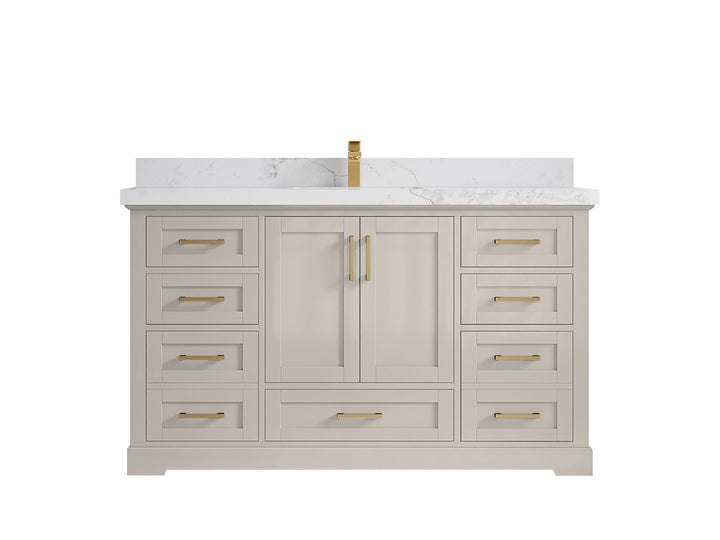 Boston 60 in. W x 22 in. D Single Sink Bathroom Vanity - photo 23
